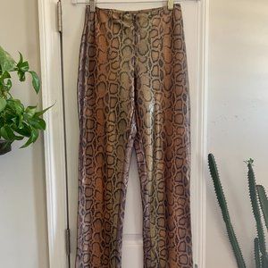 Cache Snakeskin Highwaisted Pant